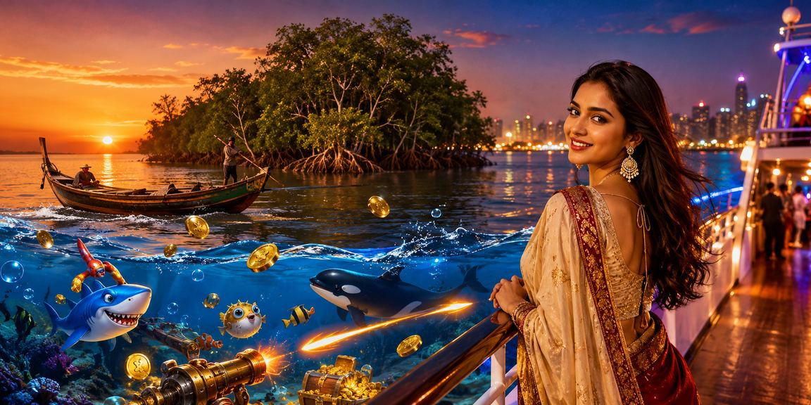 চট্টগ্রামের সমুদ্র সৈকতে ফিশিং গেম বেটিং উপভোগ করছেন ব্যবহারকারী
